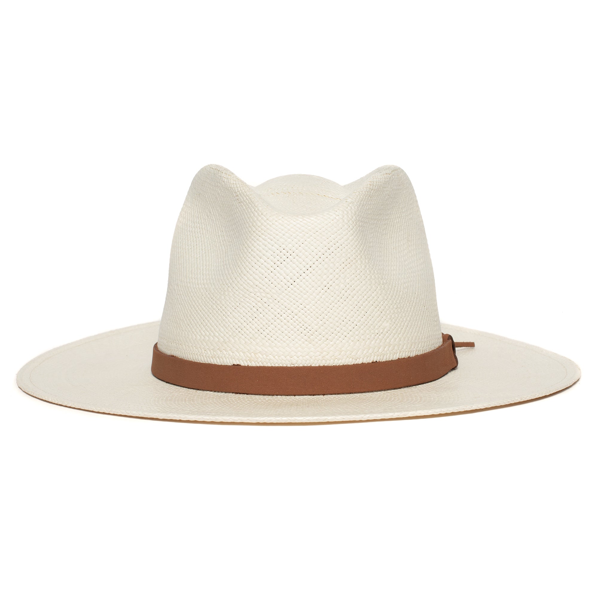 Summer Straw Fedora Hat-Black - Image 12