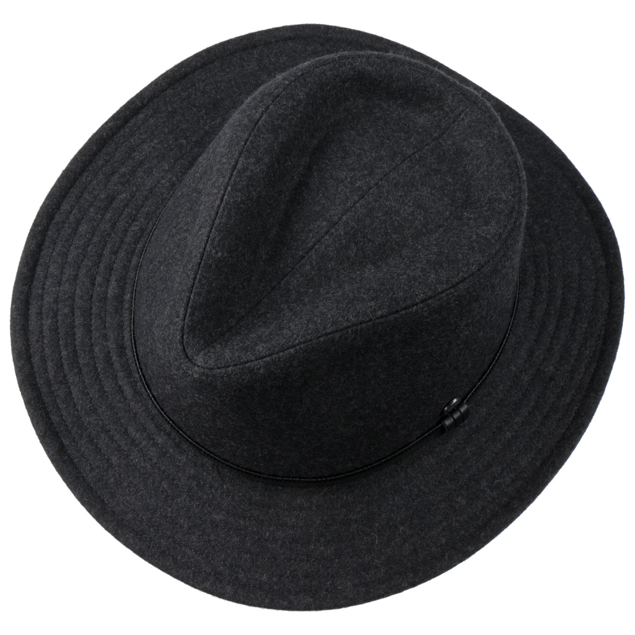 Tavalo Traveller Felt Fedora Hat - Image 2