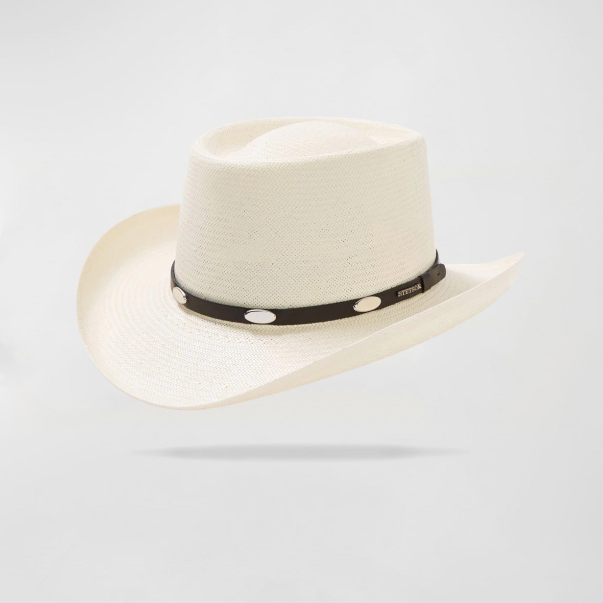 The Modern Classic Straw Pork Pie Cowboy Hat - Beige - Image 2