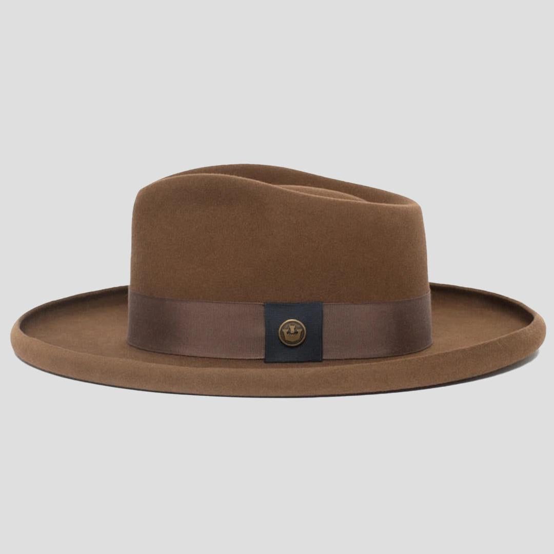 Timeless Wide Brim Felt Fedora - Image 2