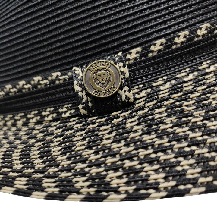 Two-Tone Straw Fedora - Image 8