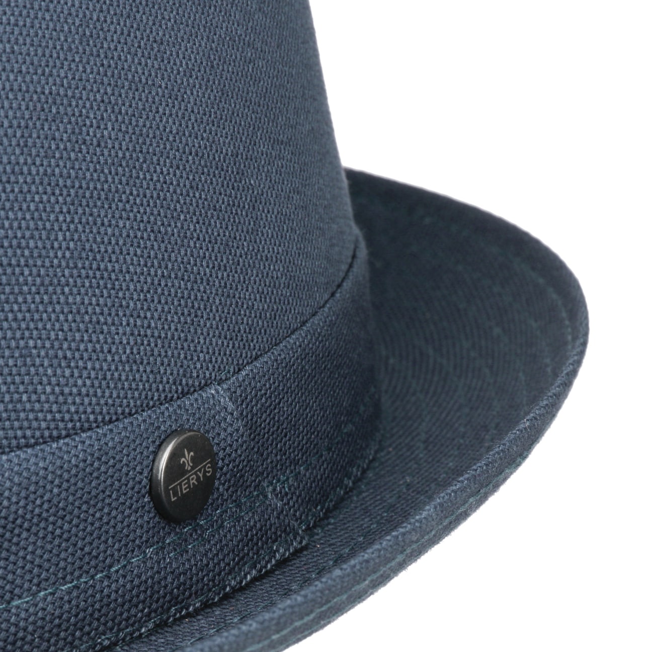 Uni Pork Pie Cotton Cloth Fedora - Image 2