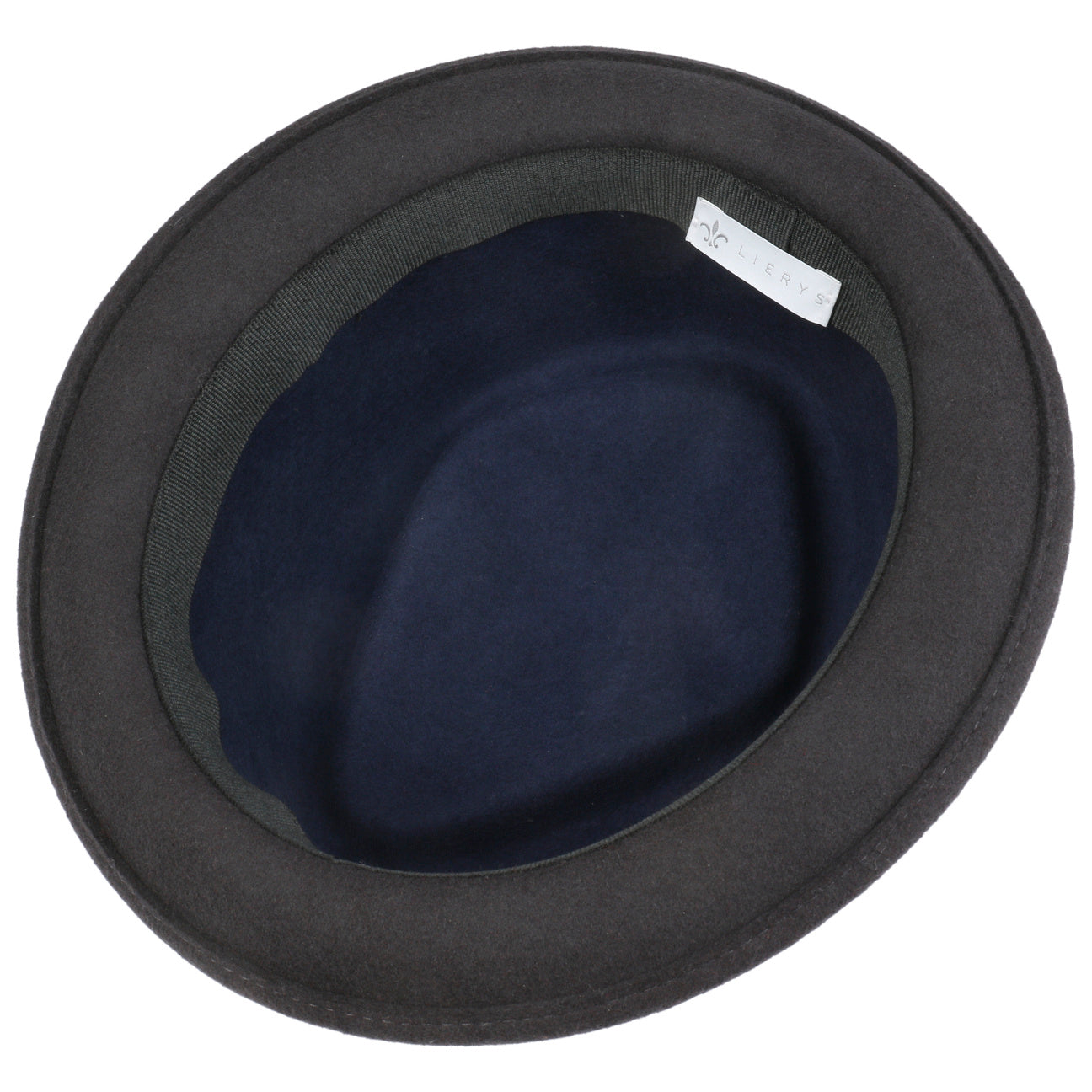 Vanello Twotone Pork Pie Fedora Hat - Image 3
