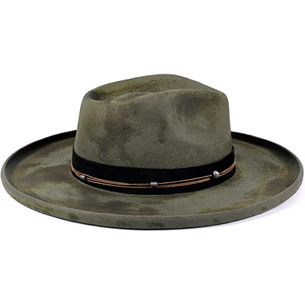 Vintage Fedora Lightning hat-Indigo Brown - Image 3