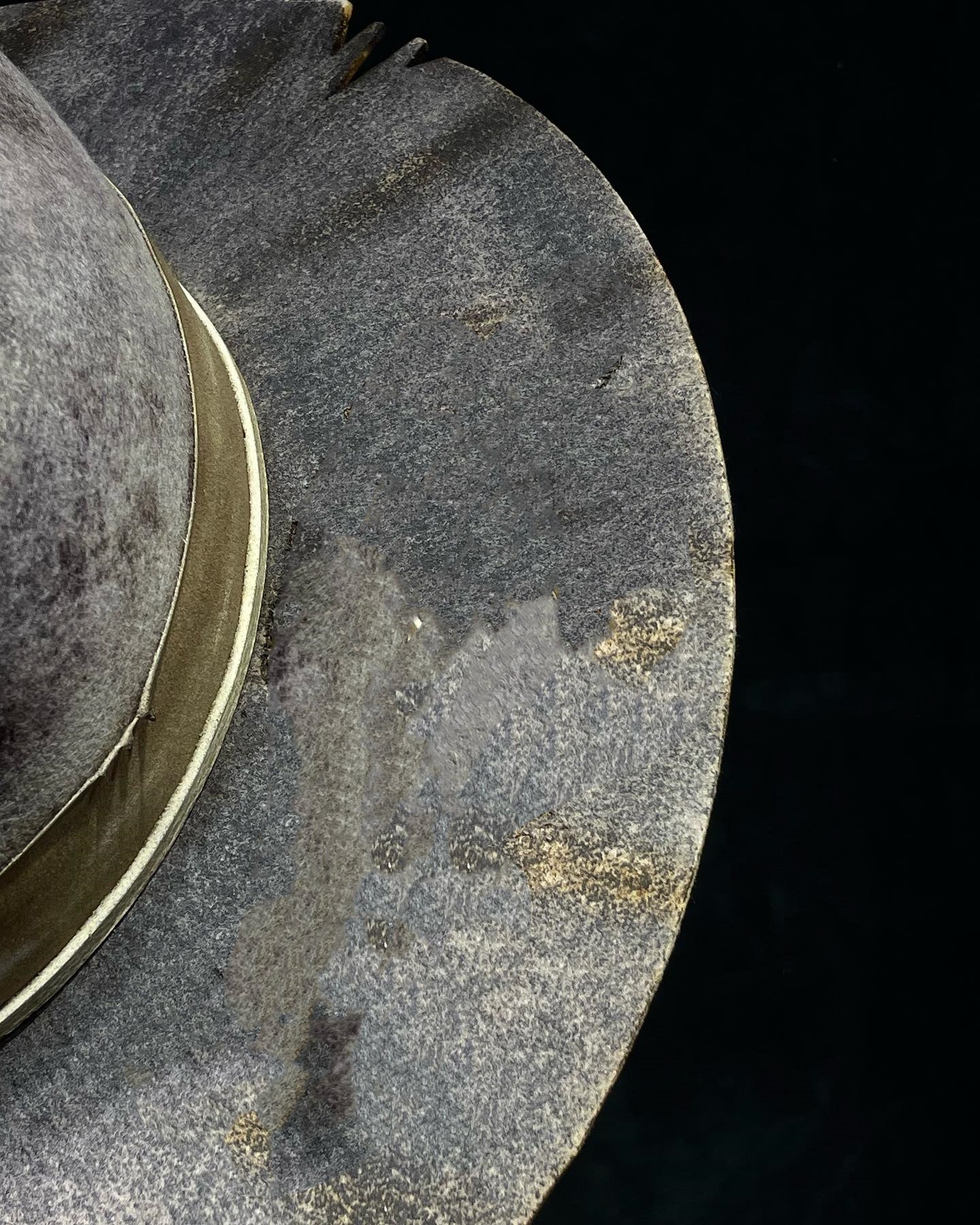 Vintage Style Wide Brim Hat - Image 4