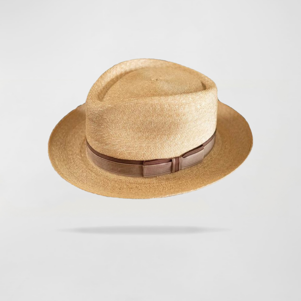 Vintage Vibe Straw Fedora Hat - Image 4