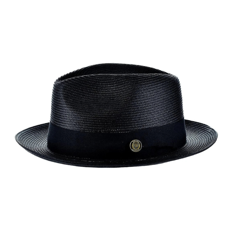 Vintage Vogue Natural Straw Fedora Hat - Image 7