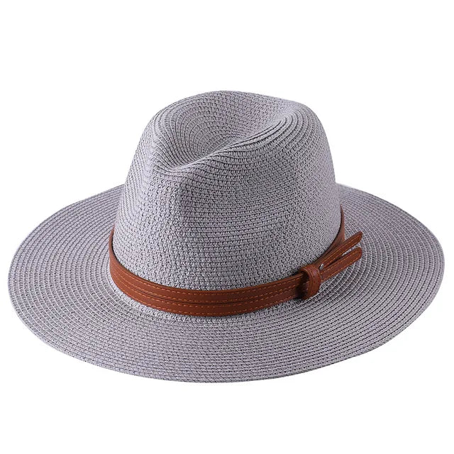 Wide Brim Straw Panama Hat - Image 15