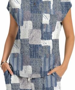 Casual Denim Print Set SO49