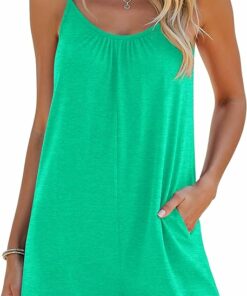Summer Sleeveless Stretchy Short Jumpsuits SO17