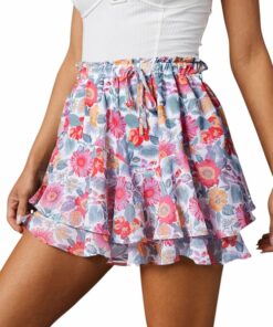 Summer Boho Mini Skirt SO71