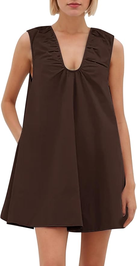 Summer Sleeveless Babydoll Dress SO99