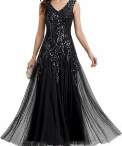 Cap Sleeves Ball Gowns Prom Dress SO109