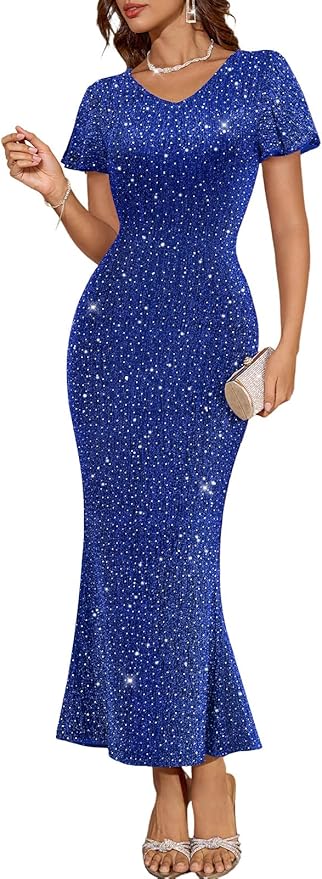 Evening Party Long Prom Vintage Dress SO123