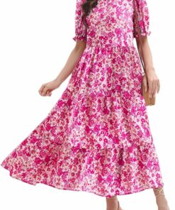 Women’s Floral Midi Dress SO138