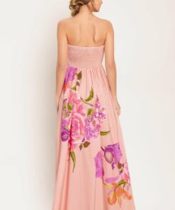Alternative view of ROSE SERENADE WOVEN MAXI DRESS