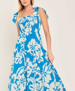 Alternative view of TROPICALLY YOURS WOVEN MAXI DRESS