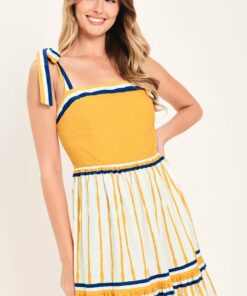 Alternative view of AMALFI SUNKISSED WOVEN MAXI DRESS