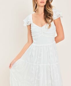 Alternative view of ANGELIC GARDEN WOVEN MAXI DRESS