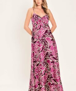 ISLAND ORCHID WOVEN MAXI DRESS